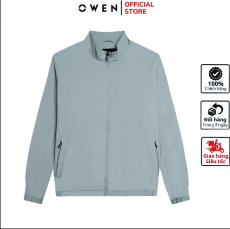 Áo khoác gió da lộn 2 lớp owen jk220714 Áo khoác gió da lộn 2 lớp owen jk220714